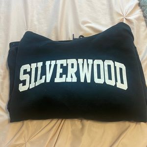 Silverwood Black Hoodie